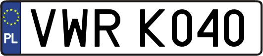 VWRK040