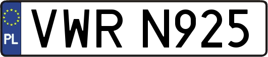 VWRN925