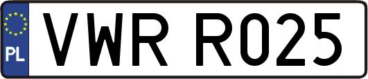 VWRR025