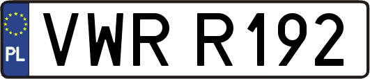 VWRR192