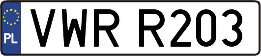 VWRR203