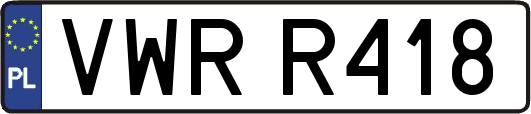 VWRR418