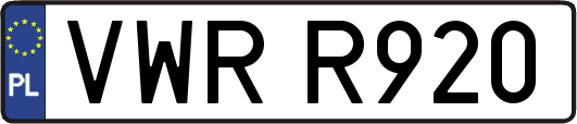 VWRR920