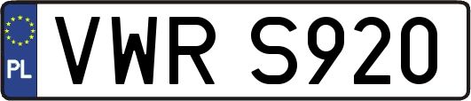 VWRS920