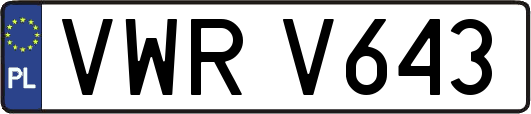 VWRV643