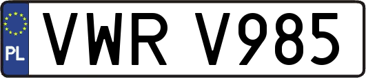 VWRV985