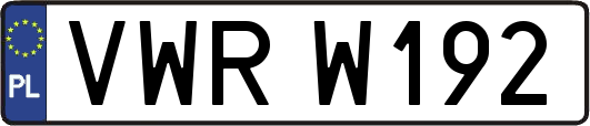 VWRW192
