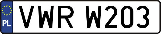 VWRW203