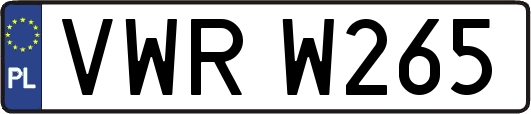 VWRW265