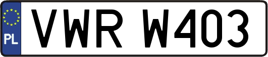 VWRW403