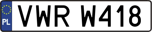 VWRW418