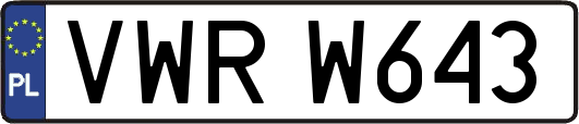 VWRW643