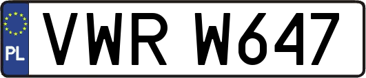 VWRW647
