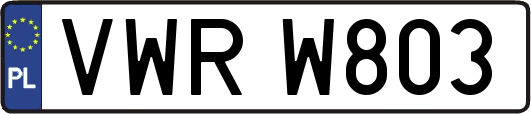 VWRW803