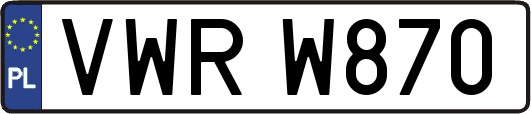 VWRW870