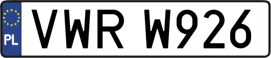 VWRW926