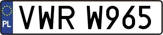 VWRW965