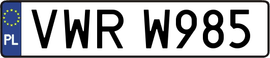 VWRW985