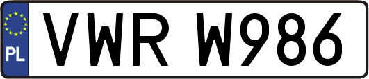 VWRW986