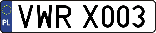 VWRX003