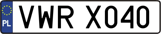 VWRX040