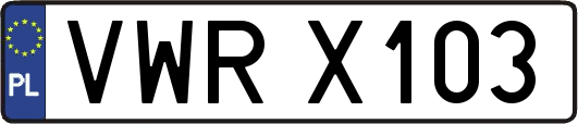 VWRX103
