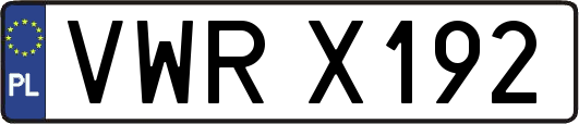 VWRX192