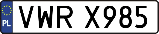 VWRX985
