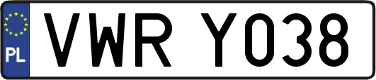 VWRY038