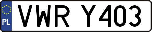 VWRY403