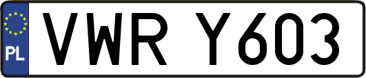 VWRY603