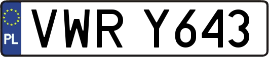 VWRY643