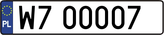 W700007