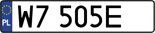 W7505E