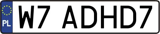 W7ADHD7