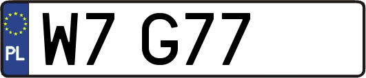 W7G77