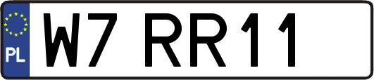 W7RR11