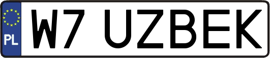 W7UZBEK