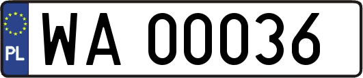 WA00036