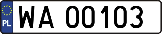 WA00103