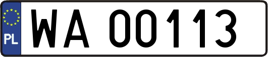 WA00113
