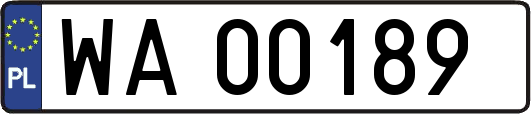 WA00189