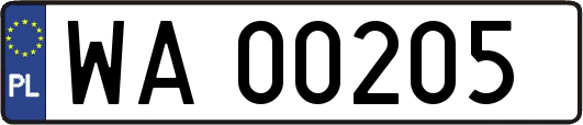 WA00205