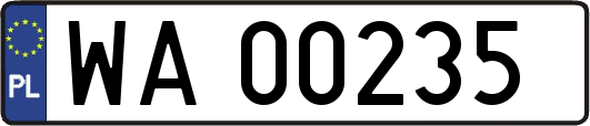 WA00235