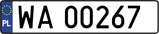 WA00267