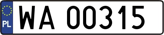 WA00315