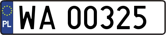 WA00325
