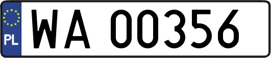 WA00356
