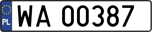 WA00387