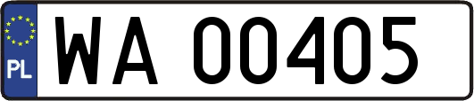 WA00405